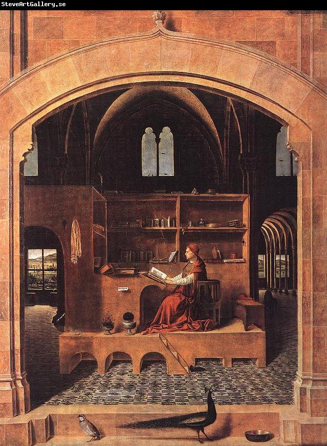 Antonello da Messina St Jerome in his Study